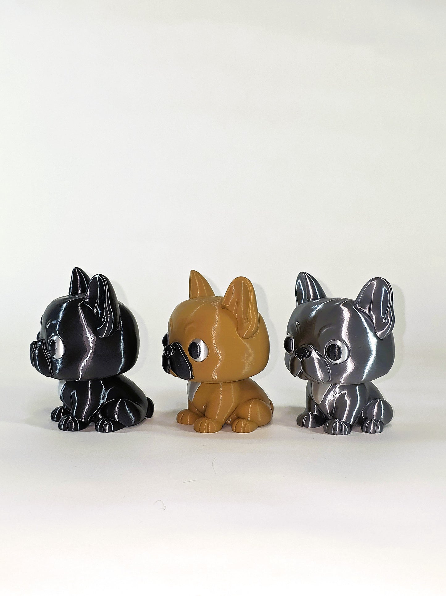 Handcrafted French Bulldog Figurine • Oversized Head Frenchie Collectible • Cute Mini Dog Figures • Frenchie Gifts for Dog Lovers