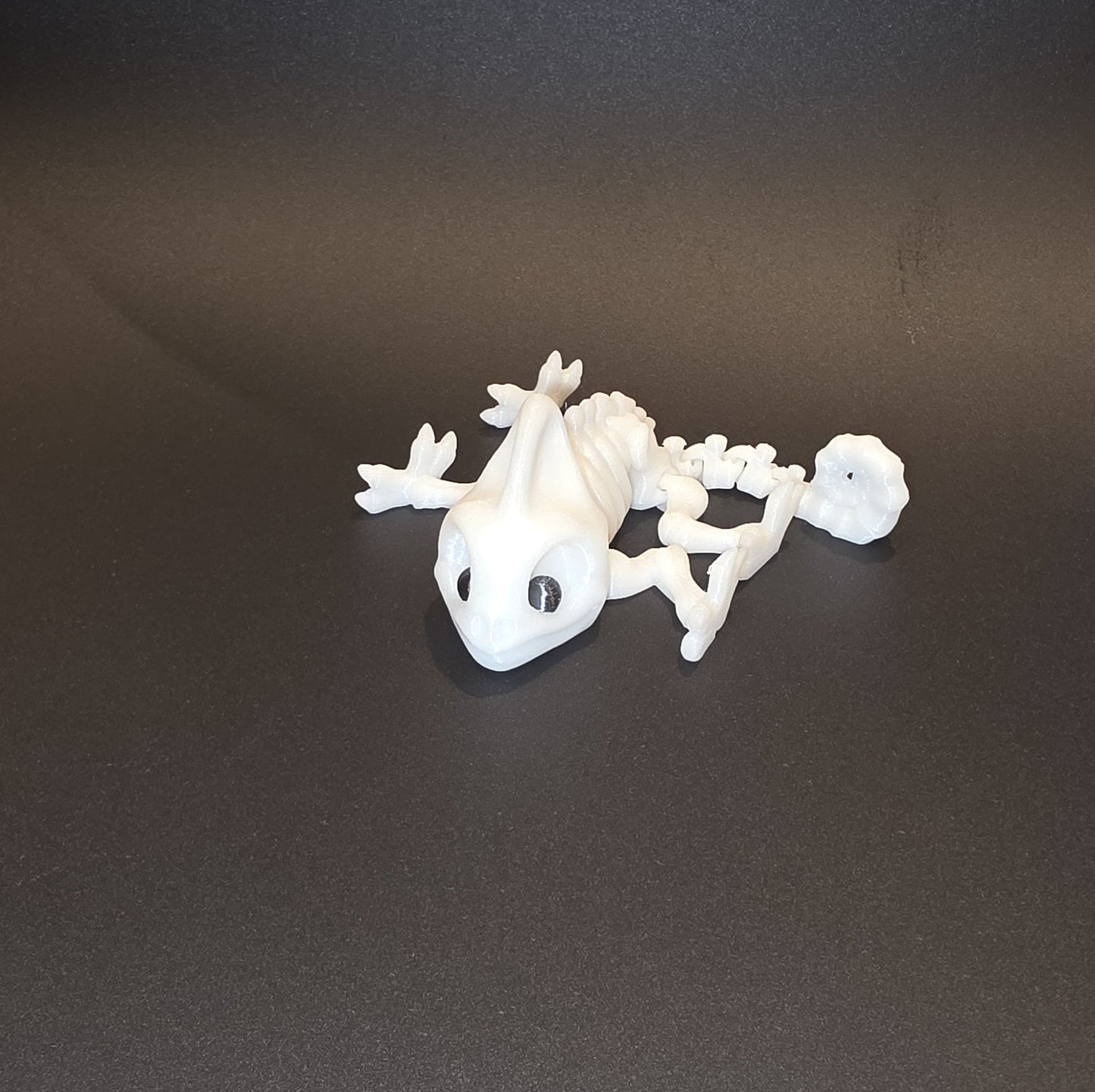 Skeleton Pets 3D Printed Spooky Cute Squirrel, Chameleon, Rabbit, Cat &amp; Dog – Glow in the Dark Halloween Decor