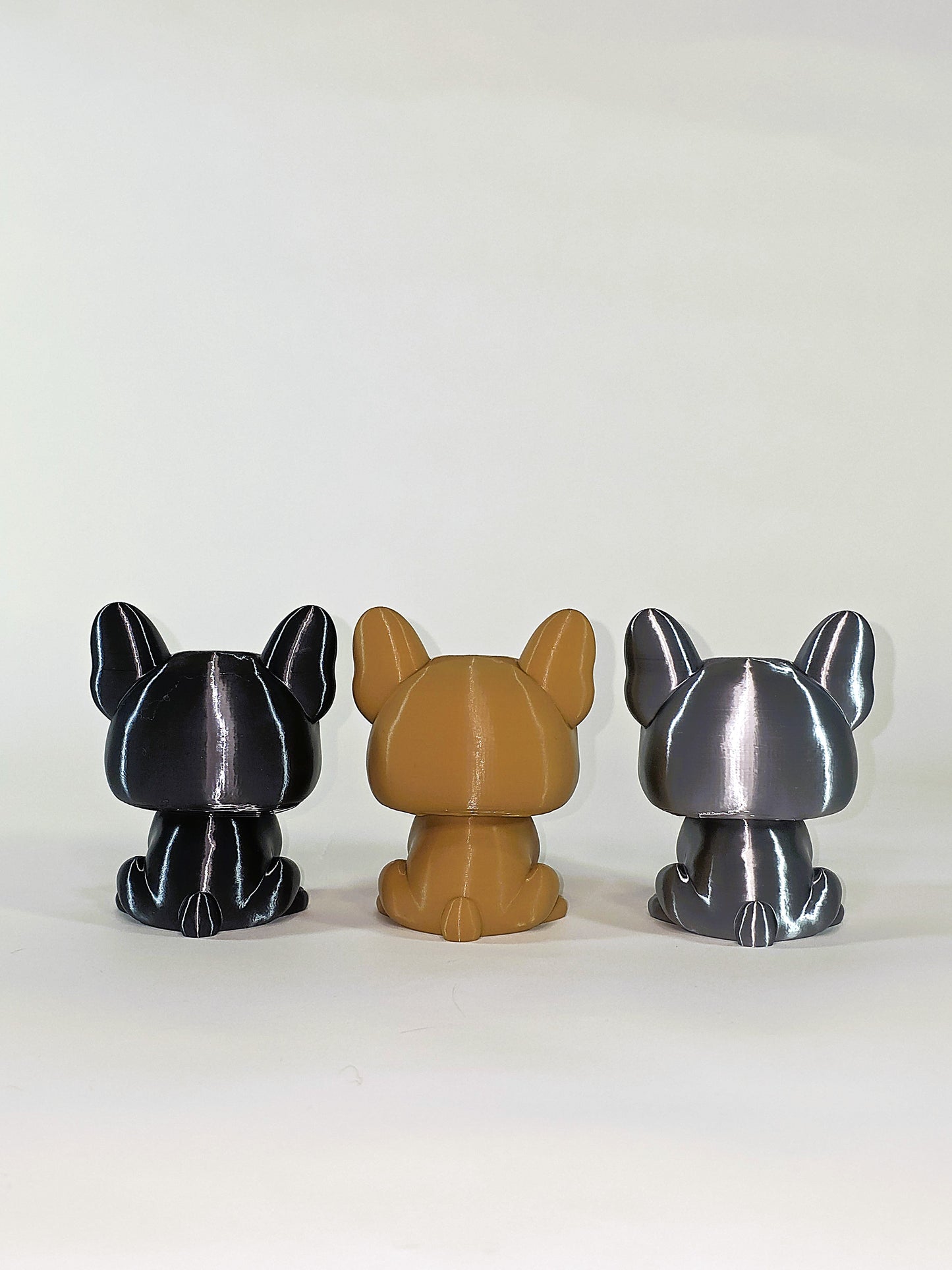 Handcrafted French Bulldog Figurine • Oversized Head Frenchie Collectible • Cute Mini Dog Figures • Frenchie Gifts for Dog Lovers