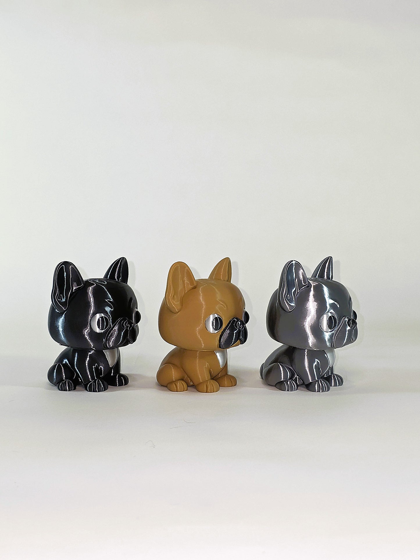 Handcrafted French Bulldog Figurine • Oversized Head Frenchie Collectible • Cute Mini Dog Figures • Frenchie Gifts for Dog Lovers