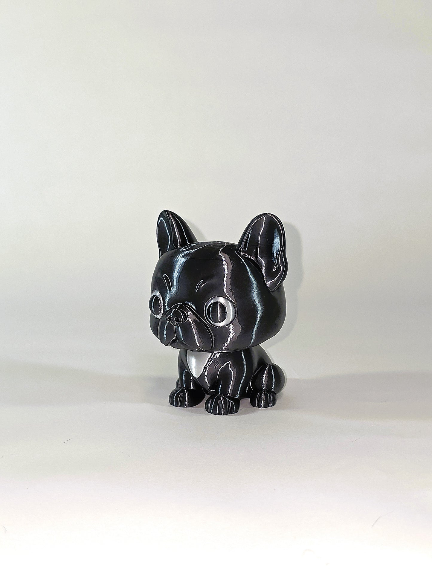 Handcrafted French Bulldog Figurine • Oversized Head Frenchie Collectible • Cute Mini Dog Figures • Frenchie Gifts for Dog Lovers