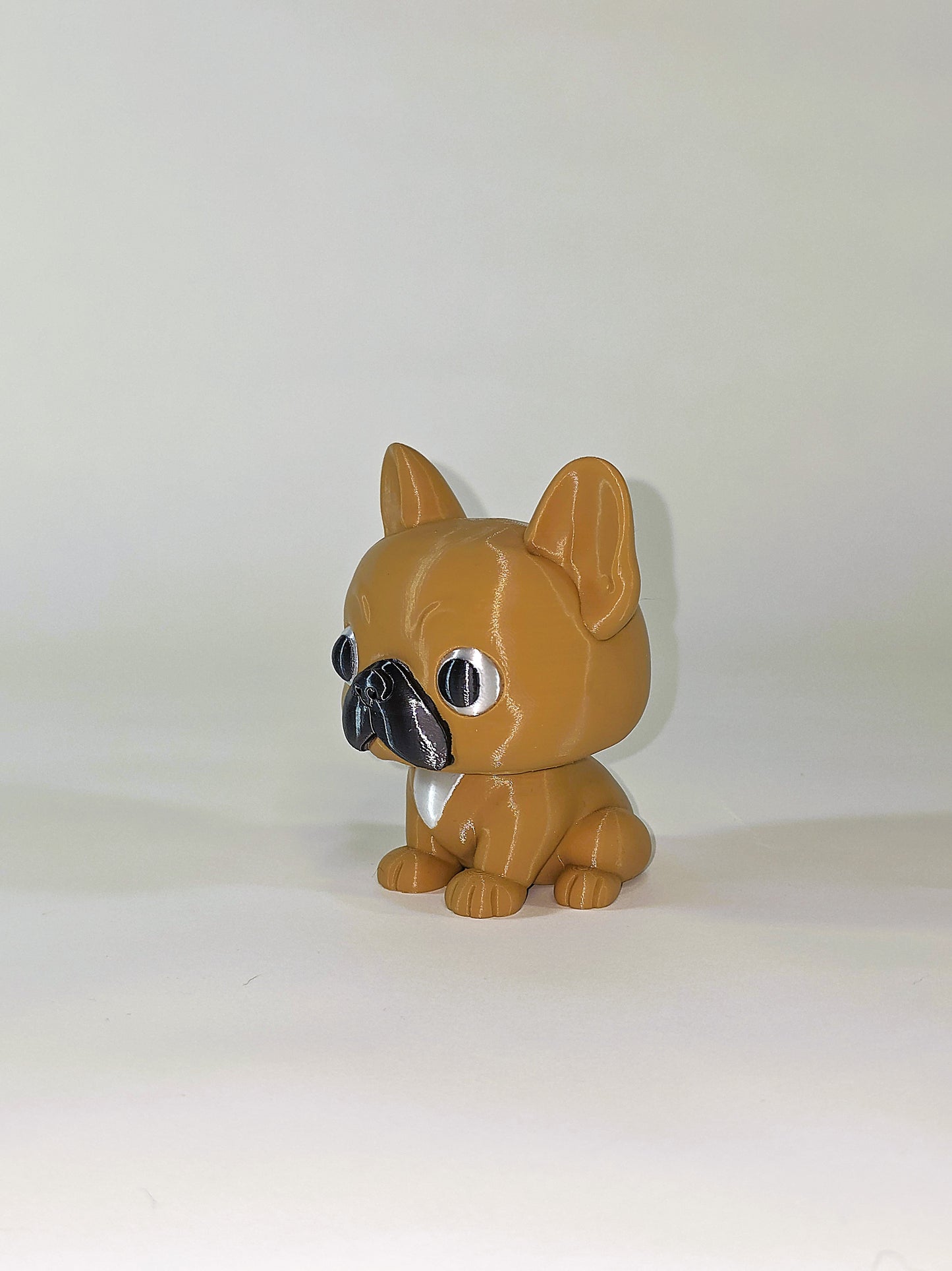 Handcrafted French Bulldog Figurine • Oversized Head Frenchie Collectible • Cute Mini Dog Figures • Frenchie Gifts for Dog Lovers