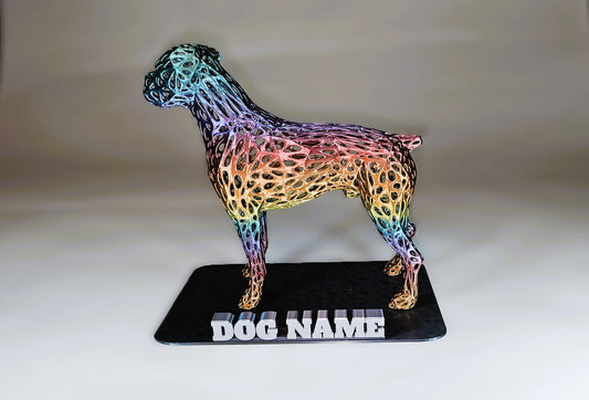 Custom Name Plate for Boxer Figures