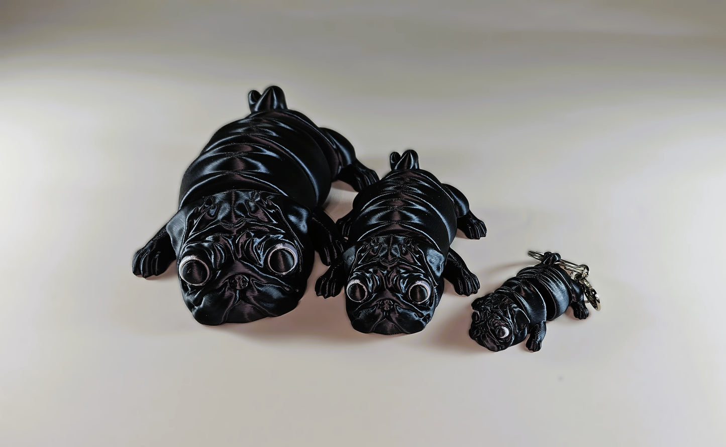 PUG Fidget Desk Toy and Keychain