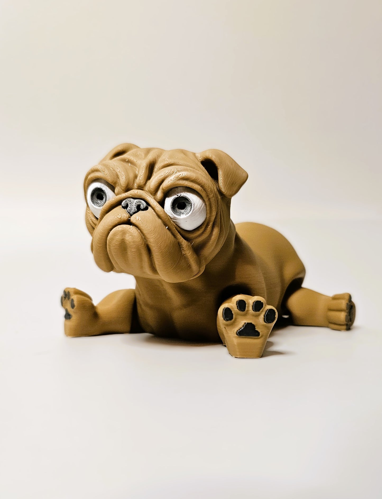 English Bulldog Fidget Desk Toy and Keychain